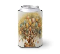 Rabbit on The Tree Reusable Insulated Cup Sleeves,Coffee Sleeve-Funny Durable,Neoprene Cup Sleeve for Cold & Hot Drinks,Beverage Holder for Iced Coffee