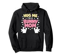 Rabbit Owner Bunny Mom Mini Lop Lover Cute Bunny Pride Pullover Hoodie
