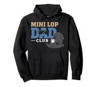 Rabbit Owner Bunny Mom Mini Lop Lover Cute Bunny Pride Pullover Hoodie