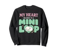 Rabbit Owner Bunny Mom Mini Lop Lover Cute Bunny Pride Sweatshirt