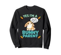 Rabbit Owner Bunny Mom Mini Lop Lover Cute Bunny Pride Sweatshirt