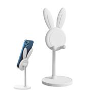 Rabbit Phone Holder - Cute Candidate for Animal Mobile Phone, Adjustable Cartoon Mobile Support Thick Cases | Desk Mount for Smartphones Tablets, Decorative Technisc