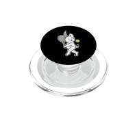 Rabbit plays Tennis PopSockets PopGrip for MagSafe
