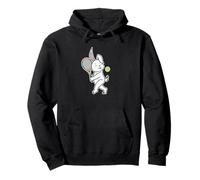 Rabbit plays Tennis Pullover Hoodie