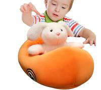 Rabbit Plush Animal - 15.7 Inch Cute Plush Driving Car | Plush Toys for Decorative Animals Plush Pillow for Sofa, Nursery, Cham