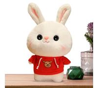 Rabbit Plush Animal - Adorable Bunny Toy, Soft Touch Rabbit Cuddly Toy with Fluffy Coat, Soft Plush Rabbit Toy for Sleeping Comfort
