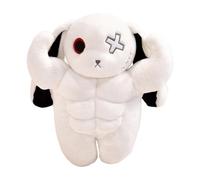 Rabbit Plush - Huggable Rabbits | Washable Rabbits Plush | Halloween Goth Lop Eared Rabbit Plushs Toys | Soft Muscle Bunny Plushiees | Comfortable Stuffed Bunny Animal Plushiees Toy For Kids And Adu