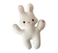 Rabbit Plush Toy, Relaxing Stuffed Animal Safety Doll Calming Soft Washable for Little Girls Easter Birthday