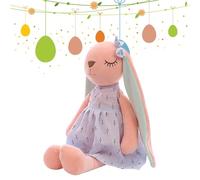 Rabbit Plush Toy | Soft Bunny Stuffed Doll | Rabbit Plush Animal Doll | Animal Long Ear Toys Suitable For Kids' Giftts, Bedtime Cuddles & Nursery Room Decor