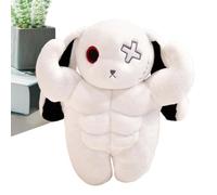 Rabbit Plush Toy,Spiked Rabbit Stuffed Animal Plush Doll - Home Decor Cuddle Doll For All Ages Living Room Bedroom Desk