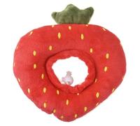 Rabbit Protection Cone for After Surgery, Elizabeth Neck Recovery Collar for Small Animals,Bunny Toast Avocado Costume Soft Pet Recovery Collar for Small Animals (B, One Size)