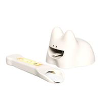 Rabbit Pudding Set Feeding Toy - Pretend Dessert Play Food Sets for Kitchen Role Play Kitchen Accessories for Birthdays, Christmas (White)