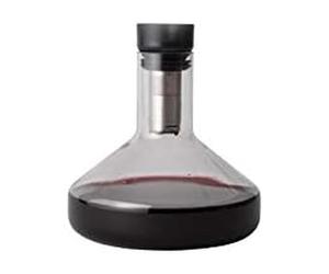 Rabbit Pura Decanting System - Glass Wine Decanter with Wine Aerator Funnel in Gift Box, 750 ml