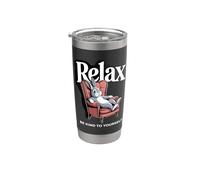 Rabbit Relax Be Kind to Yourself Stainless Steel Insulated Tumbler