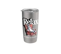 Rabbit Relax Be Kind to Yourself Stainless Steel Insulated Tumbler