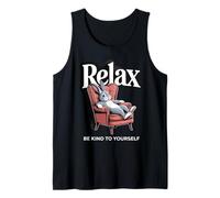 Rabbit Relax Be Kind to Yourself Tank Top