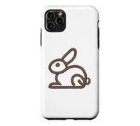Rabbit Rope Design for Active Bunnies and Pets Case for iPhone 11 Pro Max