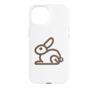 Rabbit Rope Design for Active Bunnies and Pets Case for iPhone 15