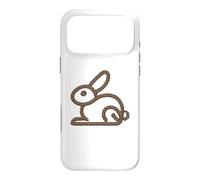 Rabbit Rope Design for Active Bunnies and Pets Case for iPhone 17 Pro Max