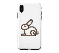 Rabbit Rope Design for Active Bunnies and Pets Case for iPhone XS Max