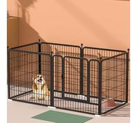 Rabbit Run,Pet Playpen,Small Animal Cage Enclosure for Indoor,Yard,RV Camping,Foldable Dog Kennel for Small and Medium Dogs