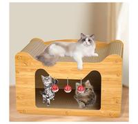 Rabbit Scratching Pad Even A Scratching Post Is A Cat Nest, Cat Playground Free Bell Ball When Ordering , Scratch Pad Pro Cardboard Cat Houses For Indoor Cats