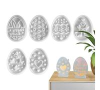 Rabbit Silicone Mould, Silicone Rabbit Egg Mould, Silicone Moulds for Easter Eggs and Rabbits, Baking Moulds, Epoxy Resin