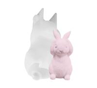 Rabbit Silicone Mould - Silicone | Rabbit Shape Flexible Molding Mould for Soap Making Chocolate Candy | DIY Craft Mould for Easter Treats Mother Mother