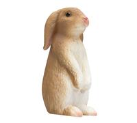 Rabbit Sitting Toy Realistic Small Animal Figurine