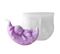 Rabbit Soap Mould, Candle Supply Mould Candle Candle Mould Rabbit Candle Mould Silicone Rabbit Candle Mould - Decoration De