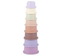 Rabbit Stacking Cups | Bunny Enrichment Toys | 8pcs Nesting Food Cups