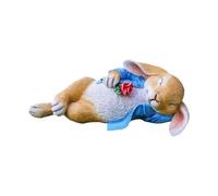 Rabbit Statue - Garden Animal Figurines for Yard Lawn, Collectible Resin Sculpture, Lightweight Structural Build, Decorative Home Ornamentation, Perfect for Indoor Outdoor Embellishment