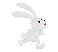 Rabbit Stickers - Metal Rabbit Car Sticker | Cute Animal Car Stickers | Automatic Animal Adhesive Decoration | Car Stickers For Rear Trunk Car Side