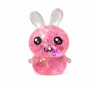 Rabbit Stress Relief Ball - Easter Gifts Novelty Squeeze Sensory Fidget Toy for Anxiety Physio Therapy - Gift for Boy Girl Birthday Present for Adults Men Women (Pink)