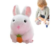 Rabbit Stuffed Animal Plush Toy - Soft Bunny With Warm Touch, Lightweight 30g Kid-Friendly Design For Parent-Child Play, Imaginative Learning, Cuddling & Aesthetic Nursery Or Bedroom Decor