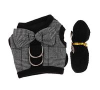 Rabbit Suit Rabbit Harness Outdoor Rabbit Vest Harness Outdoor Hamster Vest Harness Hamster Vest Harness Leash Bunny Sui (Grey S)