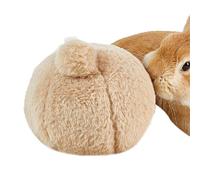 Rabbit Toy for Bunnies Boredom, Stuffed Indoor Rabbit Chew Toy - Small Pet Toy for Hamsters, Plush Pets Cuddles, Are for Chewing Tools