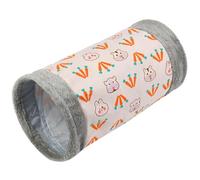 Rabbit Tunnel, 9.8x18.5 Inch Bunny Tunnel with Large Holes, Foldable Guinea Pig, Playing/Sleeping/Resting Pet for Dwarf Rabbits, Bunny, Guinea Pigs, Cat, Dog