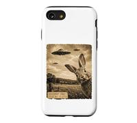 Rabbit UFO Evidence Photo Funny Paranormal Case File Case for iPhone SE (2020) / 7/8