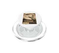 Rabbit UFO Evidence Photo Funny Paranormal Case File PopSockets PopGrip for MagSafe