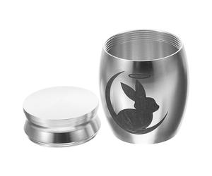 Rabbit Urn Pets Urn Small s for Ashes Adult Pet Cat for Ashes Small for s Bunny Dog Bird Stainless Steel European and American The Bird