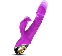 G Spot Rabbit Vibrator Sex Toys 5 Thrusting 9 Vibrating 5 Rotation Modes Clit