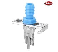 Rabbit Water Feeder Nipple, Automatic Water Drinker for Rabbits and Small Animals, PP Plastic Livestock Drinking Equipment with Tee Junctions and Springs, for Cage Use