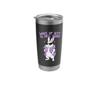 Rabbit Woke up Sexy as Hell Again Funny Stainless Steel Insulated Tumbler