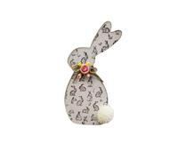 Rabbit Wooden Ornaments With A Design Concept Of Simplifying Complexity Bring A Enjoyment Of Visual And Senses Making The Home More (White, 30cm)