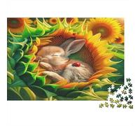 Rabbit1000 Piece Jigsaw Puzzle for Adults Educational Games CozyChallenging for Home Decoration Great Gift Idea70x50cm/1000pcs