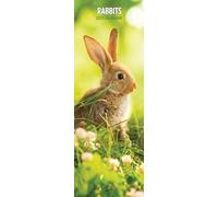 Rabbits 2025 Slim Calendar