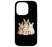 Rabbits Bunnies Cute Rabbit Lover Case for iPhone 14 Pro