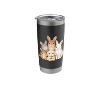 Rabbits Bunnies Cute Rabbit Lover Stainless Steel Insulated Tumbler