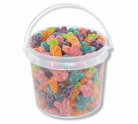 Rabbits & Carrots Easter Mix 1kg Tub - Assorted Rabbits and Carrot Shaped Fizzy Jelly Sweets